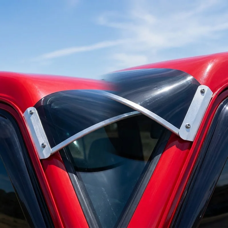 Hyundai Accent Solid Acrylic Windscreen Sunvisor (1995 - 2022) - 1