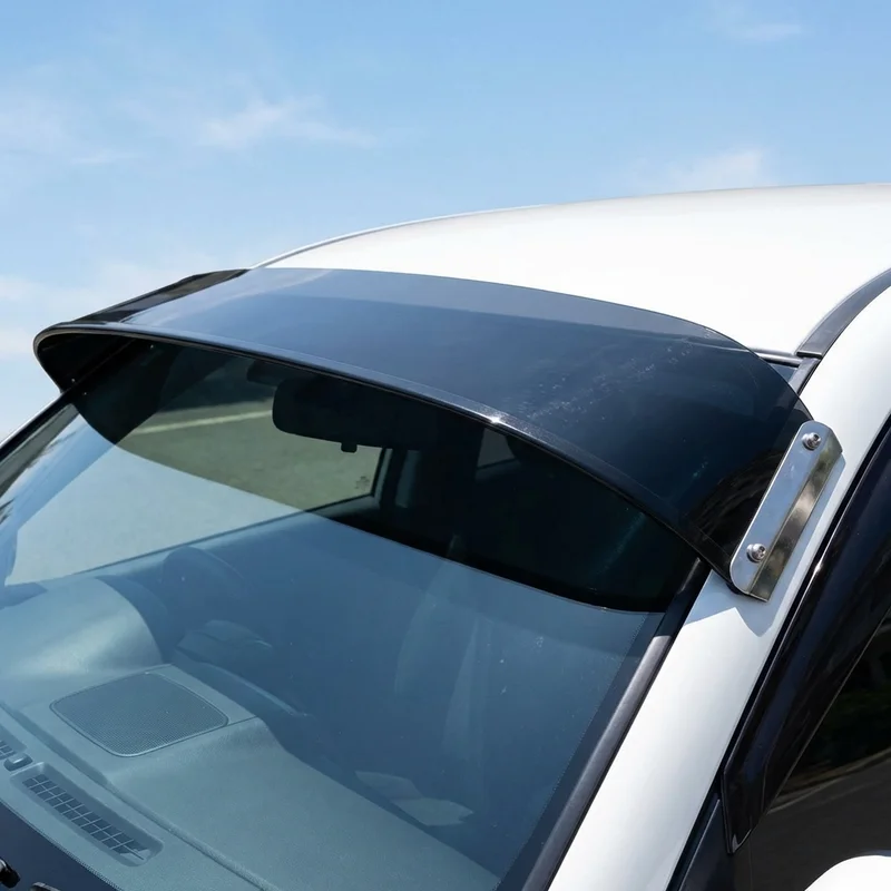Hyundai Elantra Coupe Solid Acrylic Windscreen Sunvisor (2013 - 2014) - 1