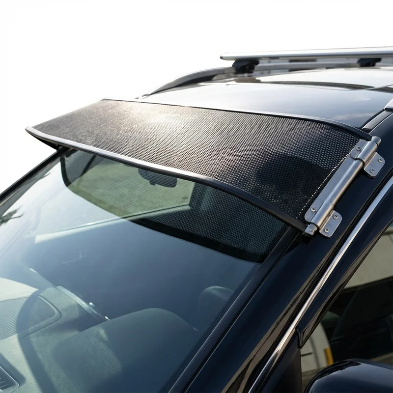 บังแดดกระจกหน้ารถแบบตาข่าย Hyundai Genesis Electrified G80 (2023 - 2024) - 1