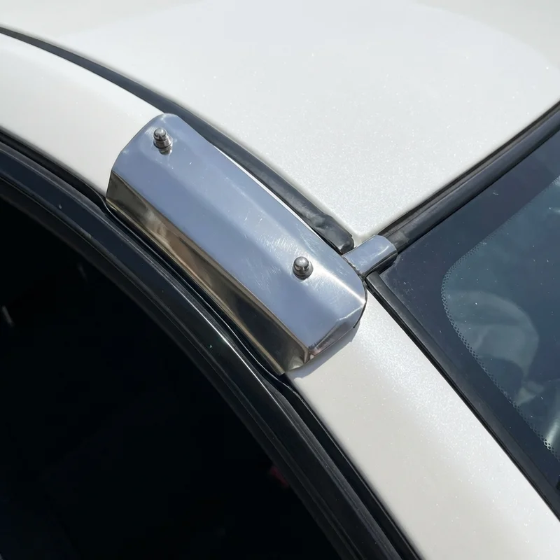 Hyundai Genesis Electrified GV70 Sunvisor Mounting Bracket Kit (2023 - 2025) - 1