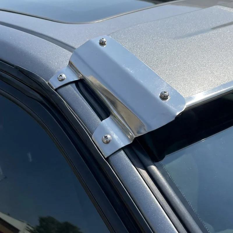 Hyundai Genesis GV70 Sunvisor Mounting Bracket Kit (2022 - 2025) - 1