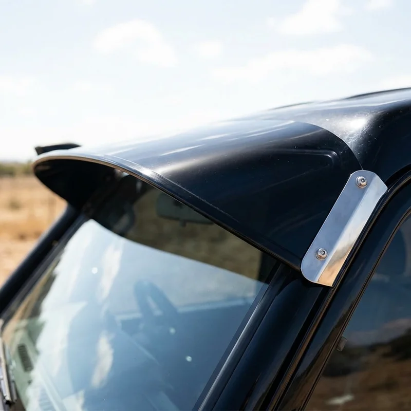 Hyundai Pony Solid Acrylic Windscreen Sunvisor (1983 - 1987) - 1