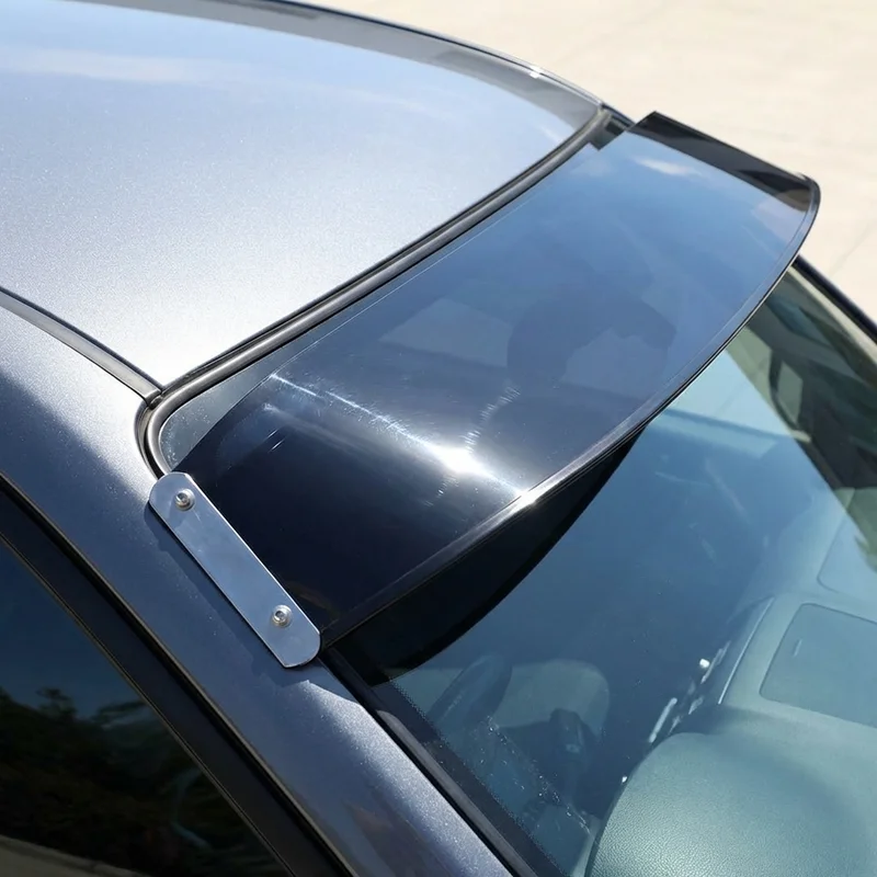 Hyundai Santa Fe XL Solid Acrylic Windscreen Sunvisor (2013 - 2019) - 1