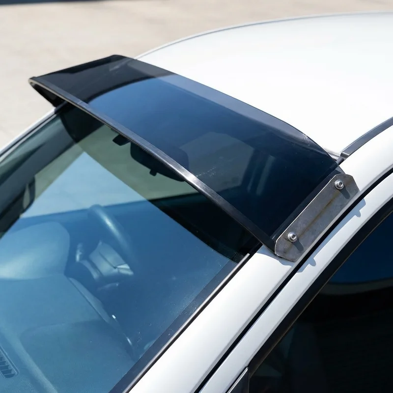 Hyundai Scoupe Solid Acrylic Windscreen Sunvisor (1991 - 1995) - 1