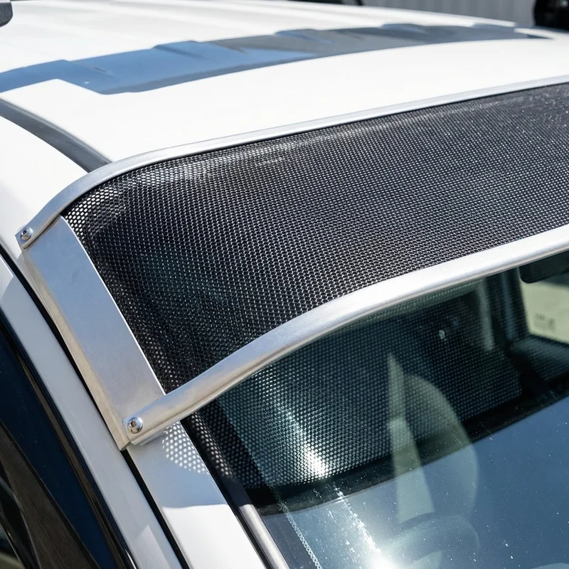 Hyundai Stellar Mesh Windscreen Sunvisor (1985 - 1987) - 1