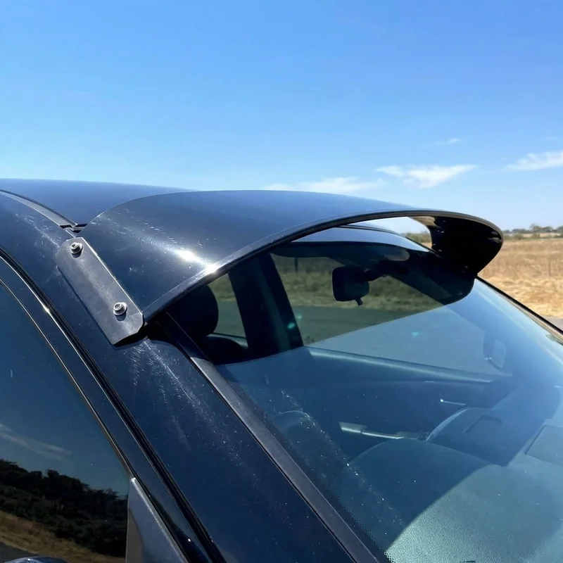 Hyundai Stellar Solid Acrylic Windscreen Sunvisor (1985 - 1987) - 1