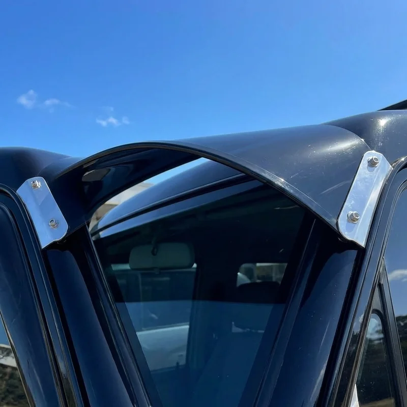 IC Corporation 3000 Chassis Solid Acrylic Windscreen Sunvisor (2005 - 2007) - 1