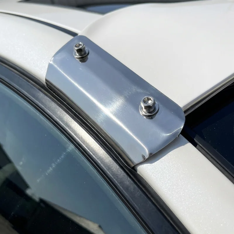 IC Corporation AC Commercial Bus Sunvisor Mounting Bracket Kit (2012 - 2016) - 1