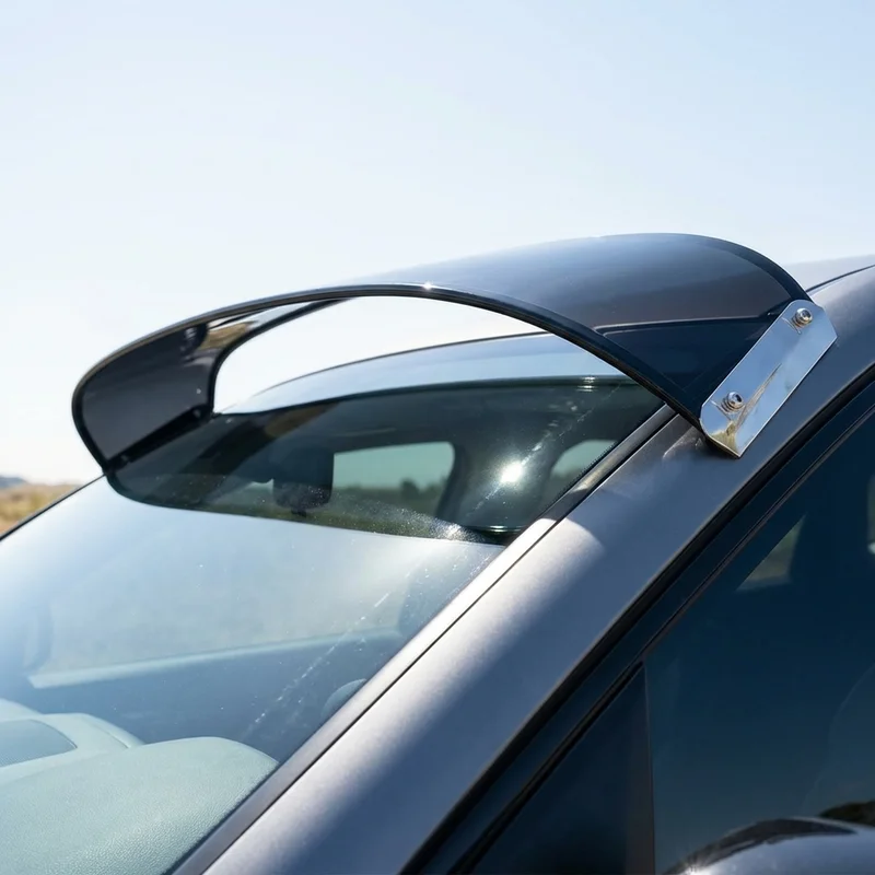 IC Corporation AC Commercial Bus Solid Acrylic Windscreen Sunvisor (2012 - 2016) - 1