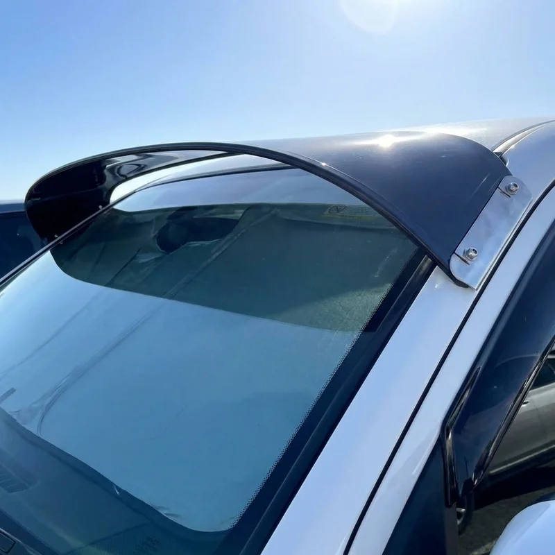 IC Corporation AE School Bus Solid Acrylic Windscreen Sunvisor (2015 - 2015) - 1