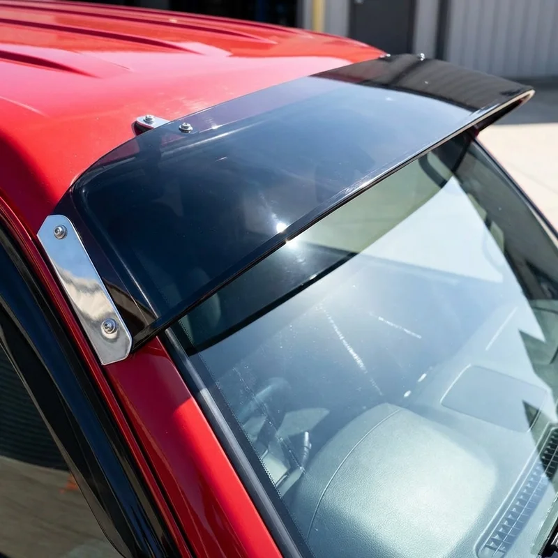 IC Corporation CE Integrated Solid Acrylic Windscreen Sunvisor (2005 - 2015) - 1