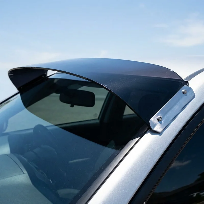 IC Corporation FE Commercial Solid Acrylic Windscreen Sunvisor (2003 - 2011) - 1