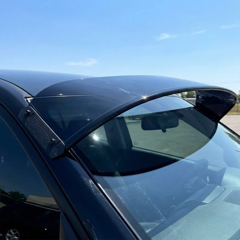 IC Corporation RE Integrated Solid Acrylic Windscreen Sunvisor (2005 - 2005) - 1