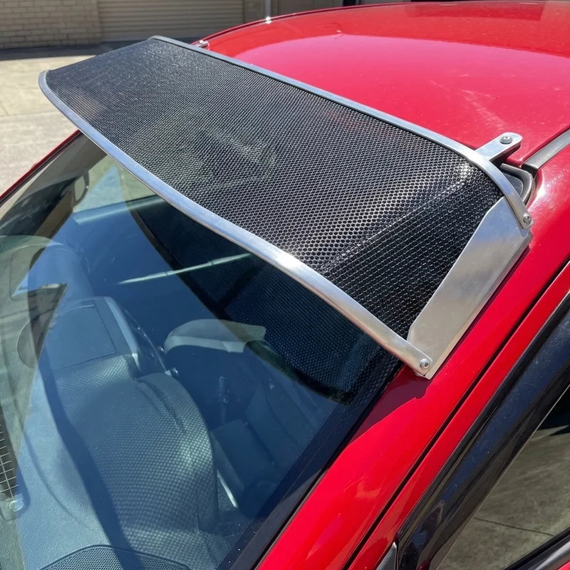 International 1010 Netz-Windschutzscheiben-Sonnenblende (1971 - 1973) - 1