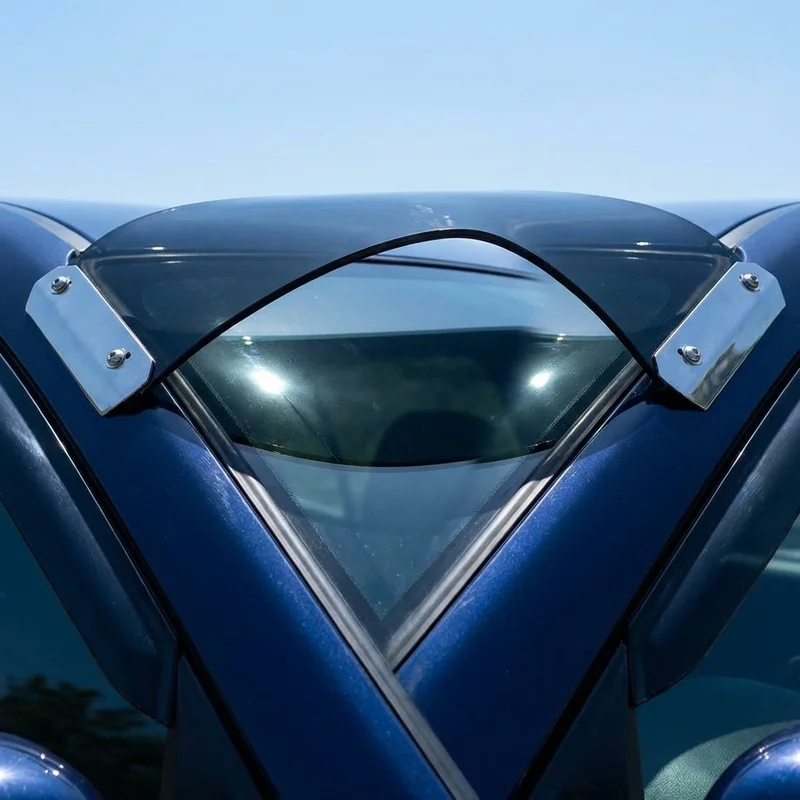 International 1654 Acrylglas-Windschutzscheiben-Sonnenblende (1989 - 1989) - 1