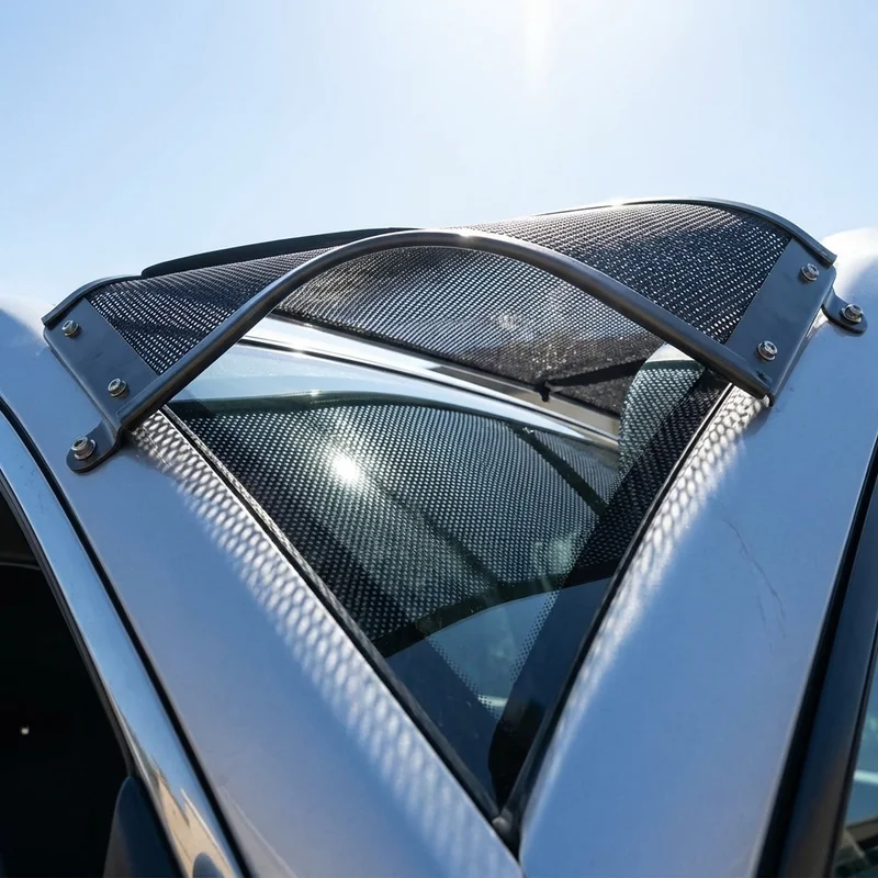 International 2375 S Mesh Windscreen Sunvisor (1989 - 1989) - 1