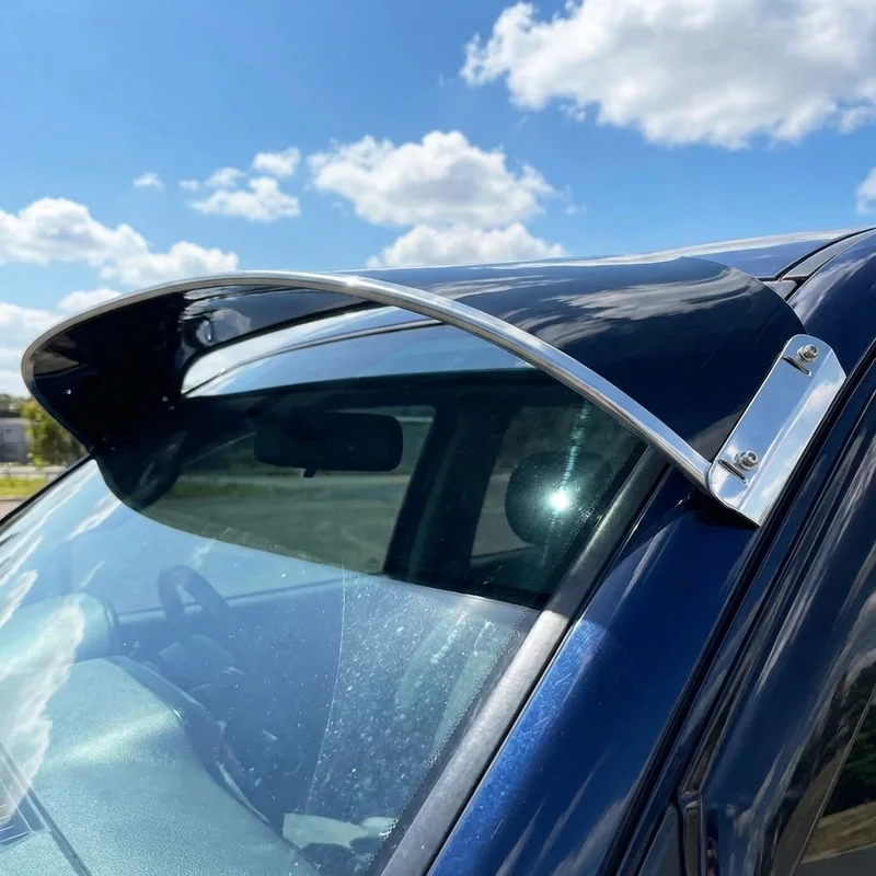 International 4600 Solid Acrylic Windscreen Sunvisor (1990 - 1995) - 1