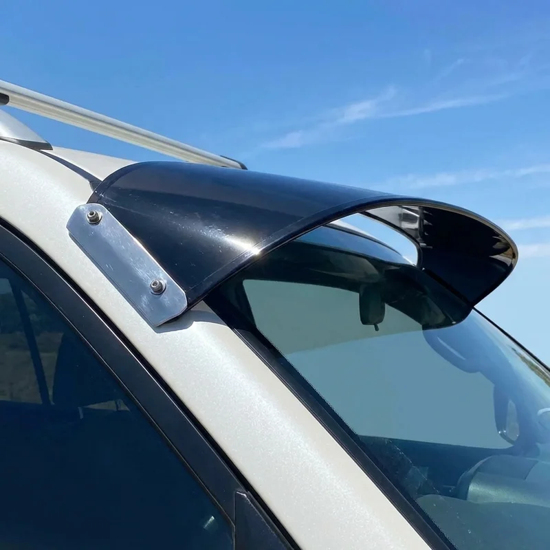 International 4600LP Solid Acrylic Windscreen Sunvisor (1990 - 1994) - 1