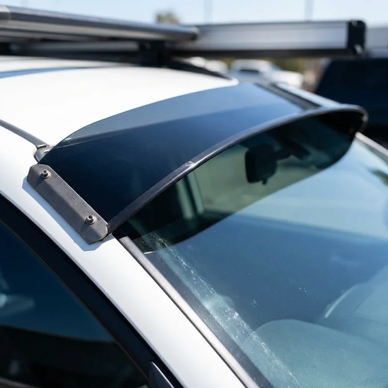 International 5500i vientisas akrilinis priekinio stiklo skydelis (2000 - 2014) - 1