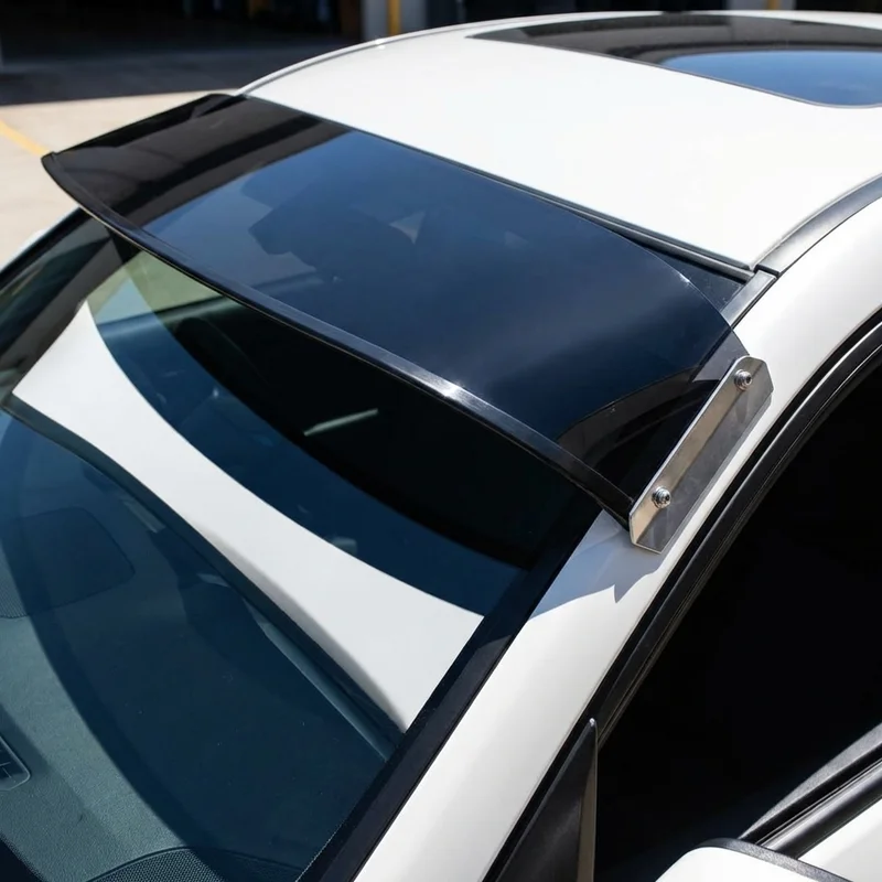 International 7700 Solid Acrylic Windscreen Sunvisor (2005 - 2007) - 1