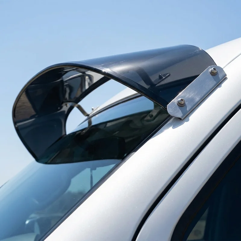 International 8200 Acryl-Windschutzscheiben-Sonnenblende (1990 - 1998) - 1