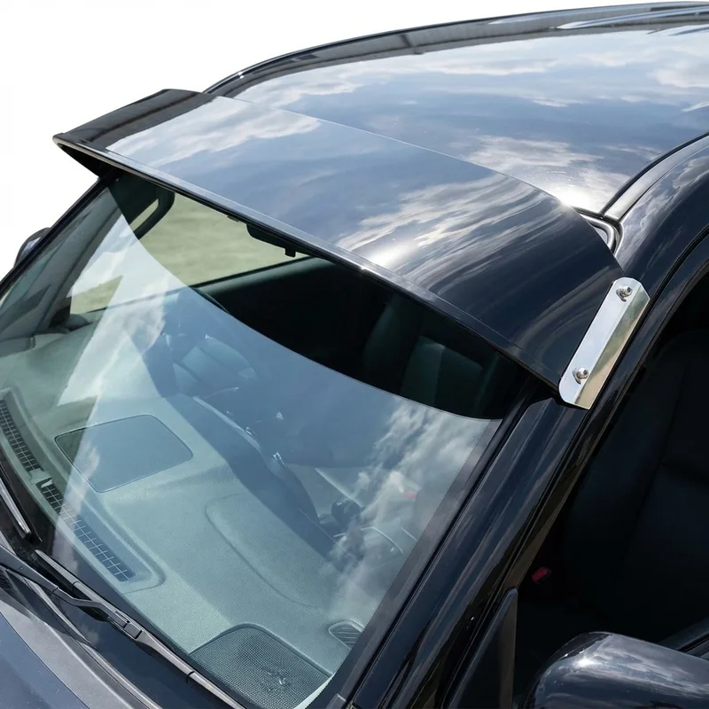 International 8300 Acryl-Windschutzscheiben-Sonnenblende (1989 - 1994) - 1