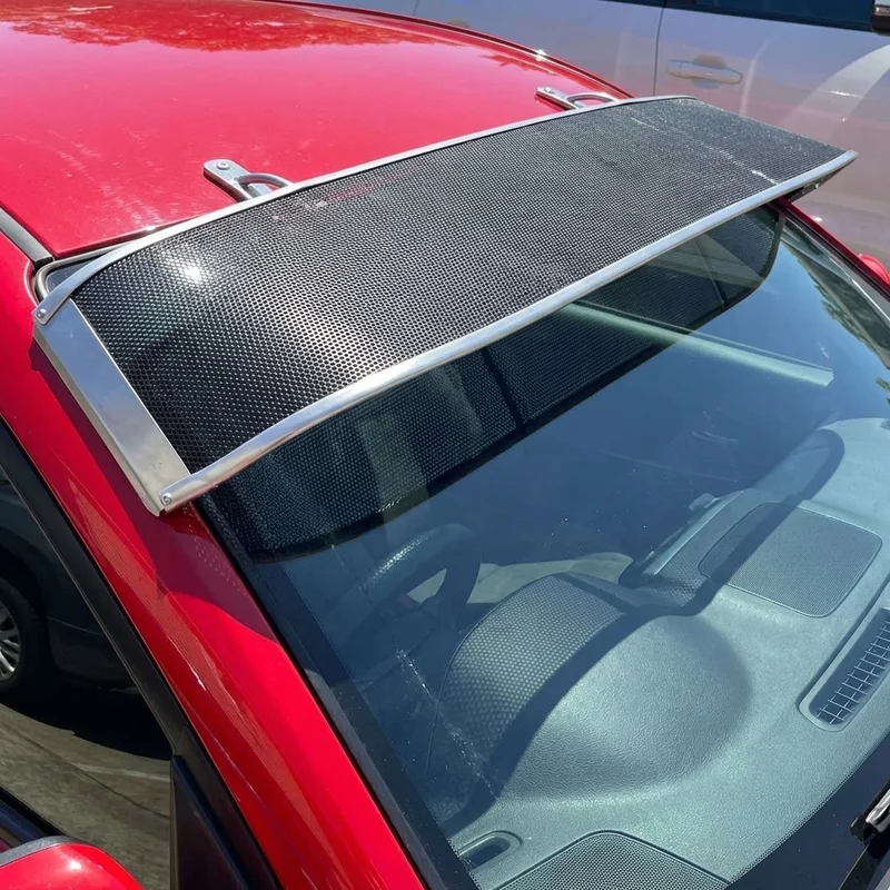 International 8600 TranStar Mesh Windscreen Sunvisor (2008 - 2018) - 1