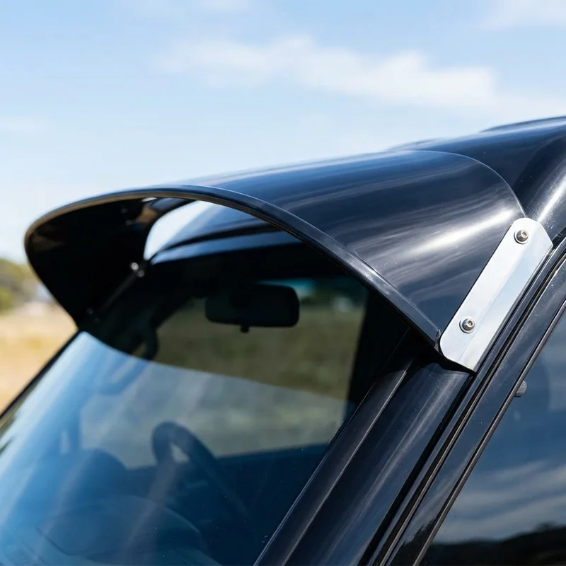 International 9200i SBA Solid Acrylic Windscreen Sunvisor (2000 - 2011) - 1