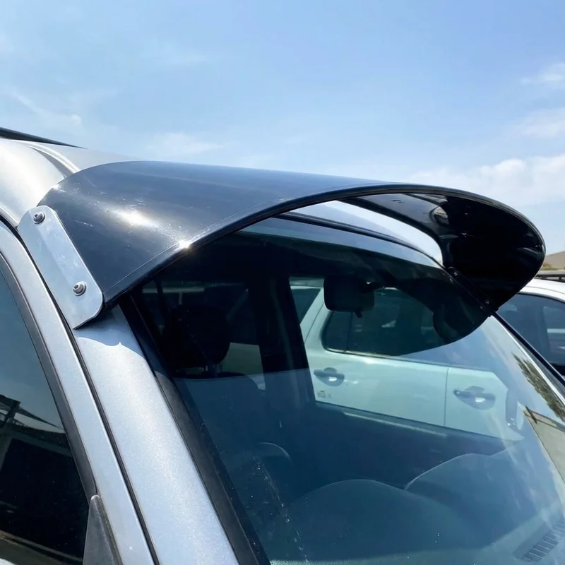 International 9400i SBA Solid Acrylic Windscreen Sunvisor (2000 - 2011) - 1