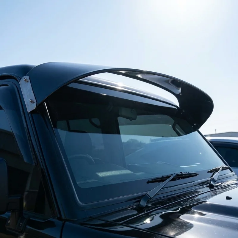 International CF500 Solid Acrylic Windscreen Sunvisor (2005 - 2010) - 1