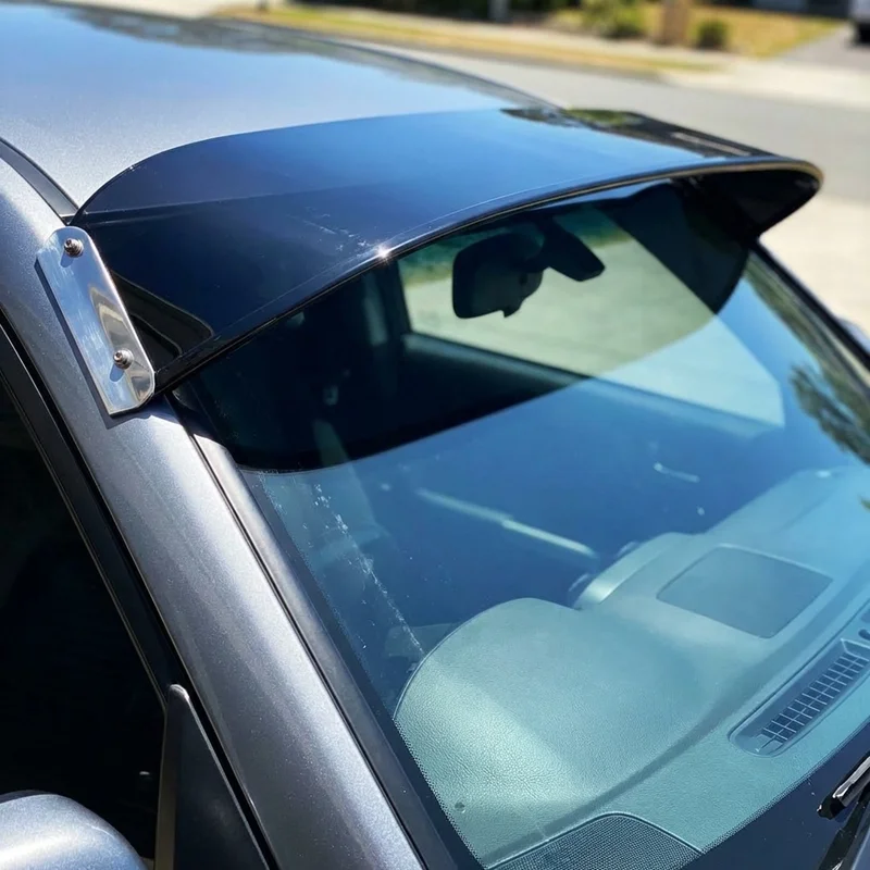 International Scout II Solid Acrylic Windscreen Sunvisor (1974 - 1980) - 1