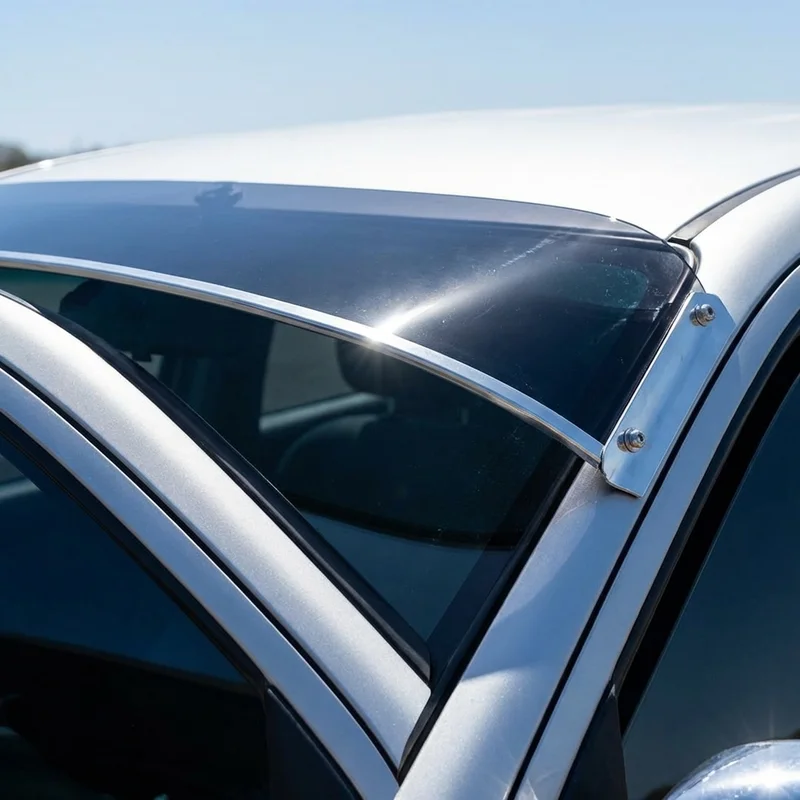 Isuzu ELF 500 Solid Acrylic Windscreen Sunvisor (2019 - 2020) - 1