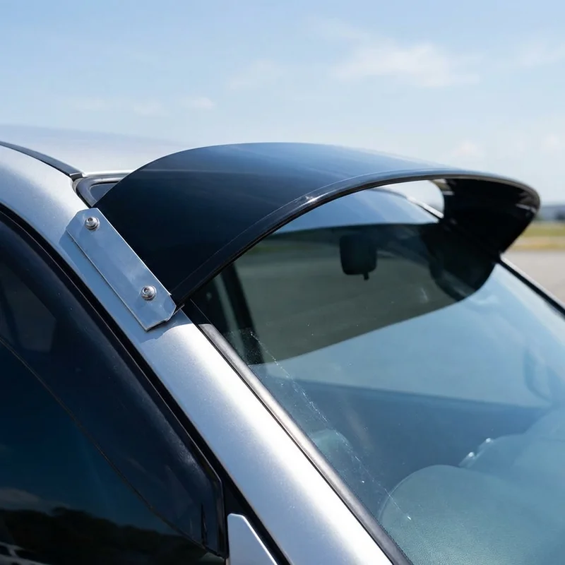 Isuzu NPR Solid Acrylic Windscreen Sunvisor (1986 - 2018) - 1