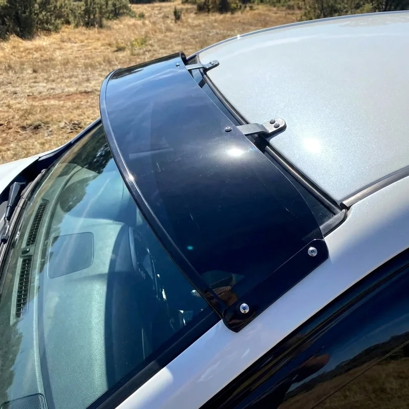 Isuzu NRR Solid Acrylic Windscreen Sunvisor (1988 - 2021) - 1