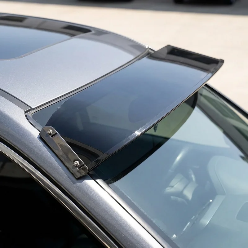 Isuzu Trooper Solid Acrylic Windscreen Sunvisor (1984 - 2002) - 1