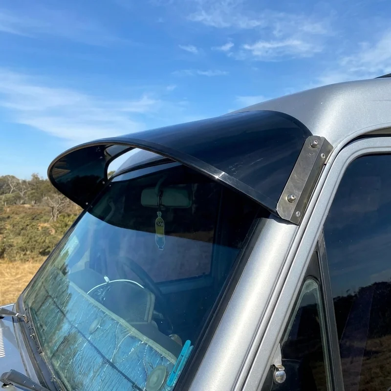 Iveco Euro 220 Solid Acrylic Windscreen Sunvisor (1987 - 1988) - 1