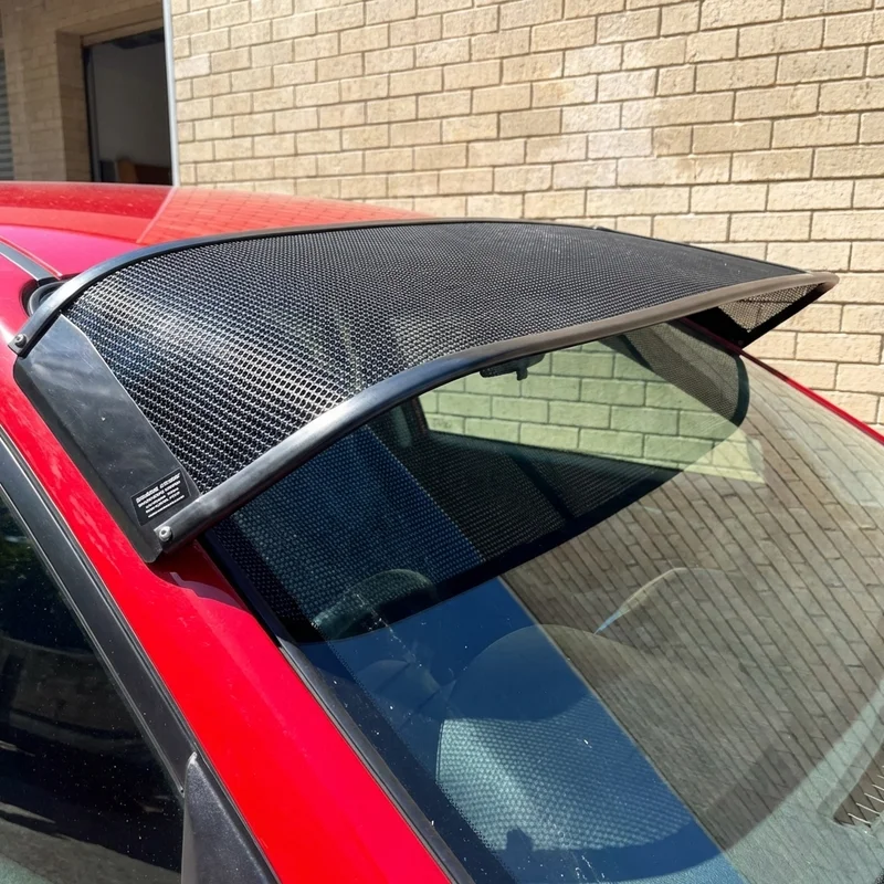 Iveco EuroTurbo 120TA Mesh Windscreen Sunvisor (1987 - 1988) - 1