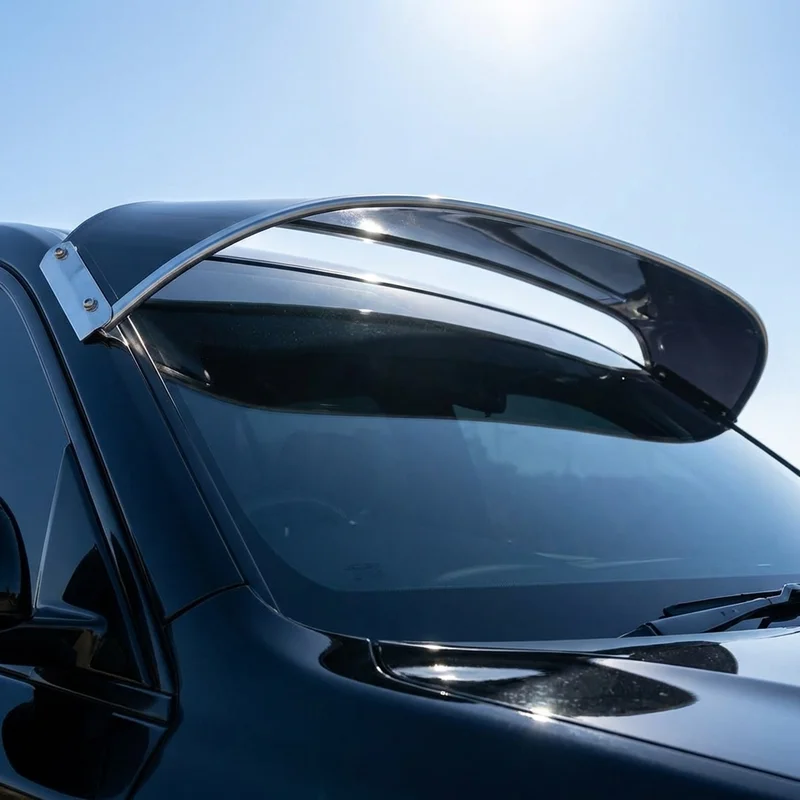 Iveco EuroTurbo 340T Solid Acrylic Windscreen Sunvisor (1987 - 1990) - 1