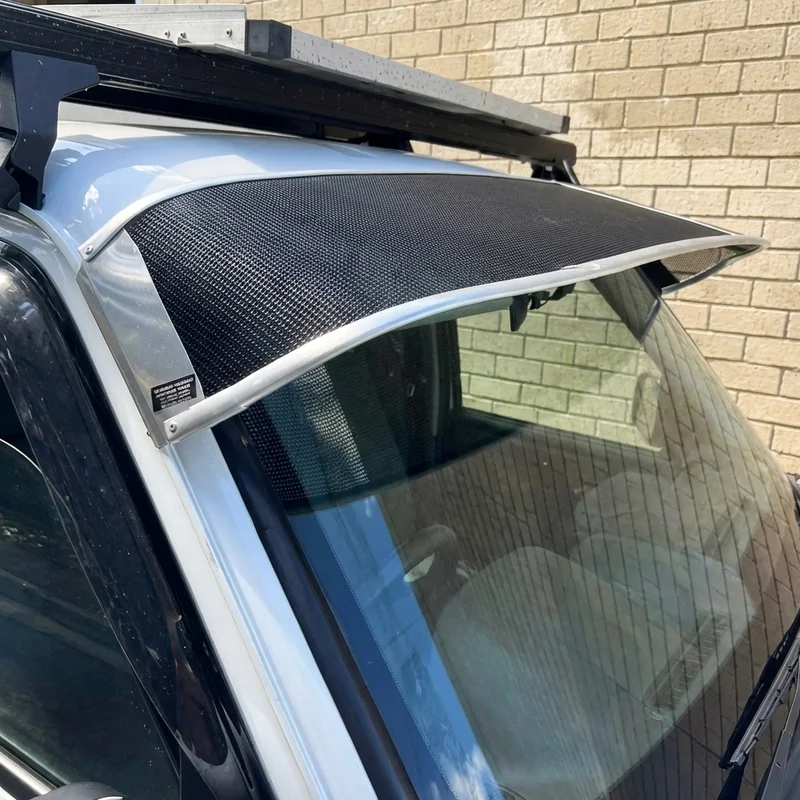 Iveco EuroTurbo 450T Mesh Windscreen Sunvisor (1987 - 1990) - 1