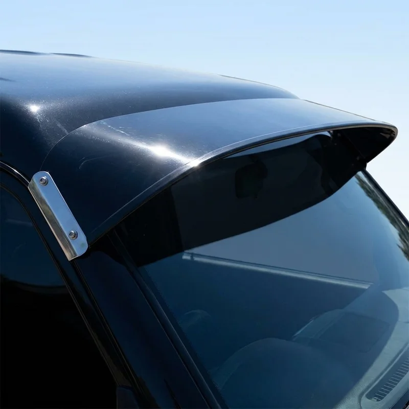 Iveco EuroTurbo 450T Solid Acrylic Windscreen Sunvisor (1987 - 1990) - 1