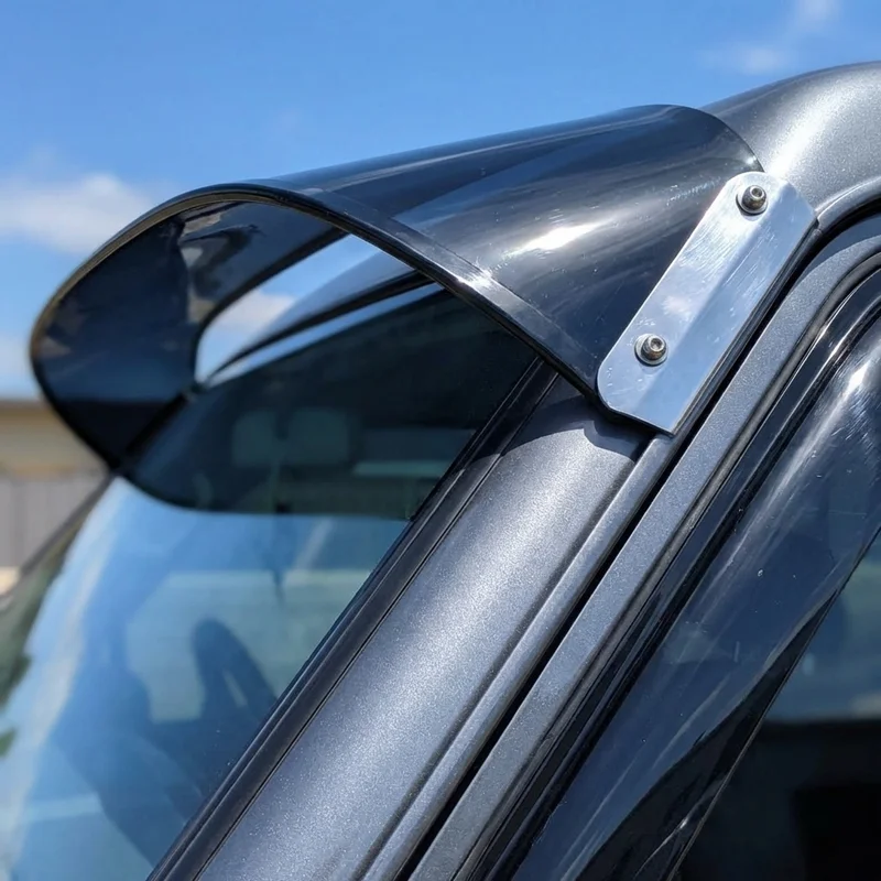 Iveco Z450T Solid Acrylic Windscreen Sunvisor (1980 - 1987) - 1