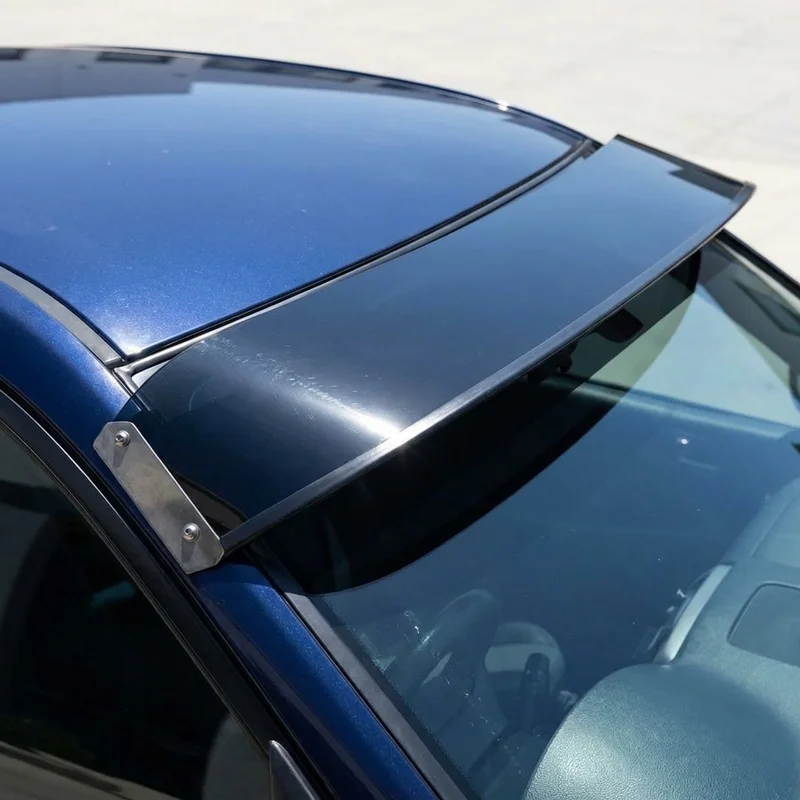 Jaguar F Type Solid Acrylic Windscreen Sunvisor (2014 - 2024) - 1