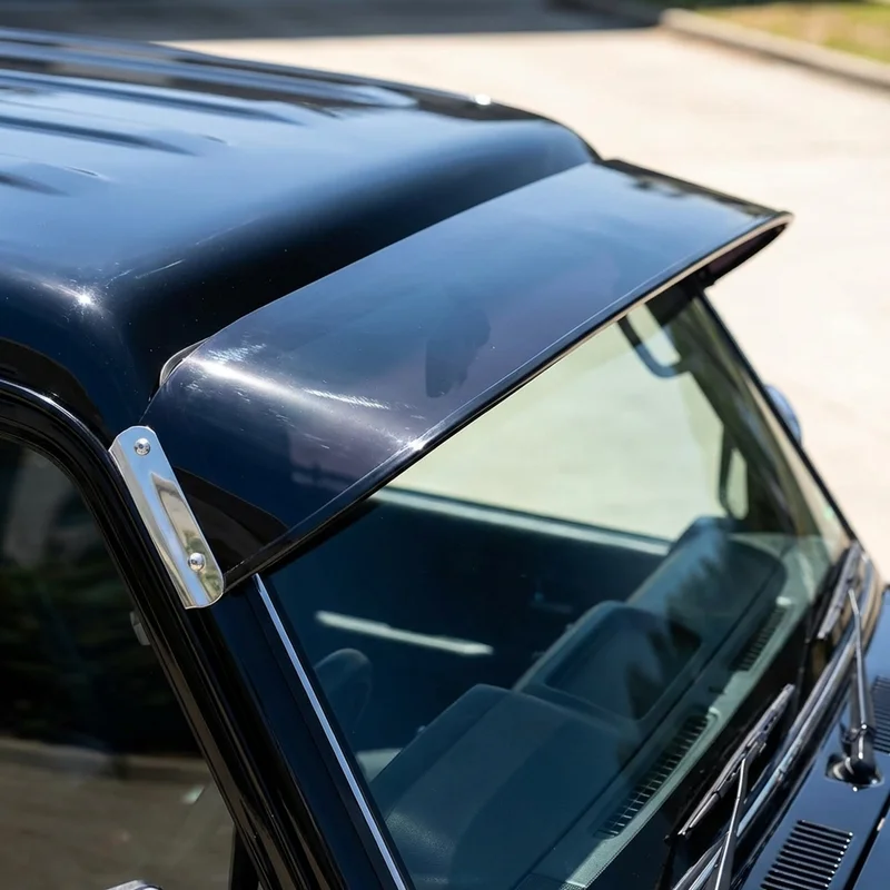 Jaguar S Type Solid Acrylic Windscreen Sunvisor (1999 - 2008) - 1