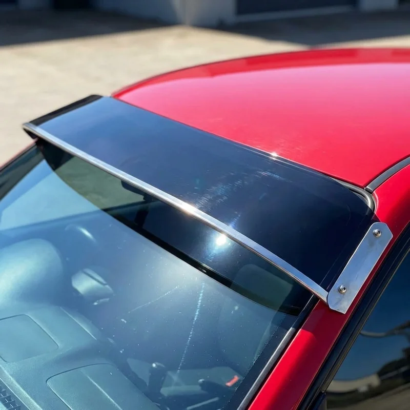 Jaguar Super V8 Solid Acrylic Windscreen Sunvisor (2005 - 2009) - 1