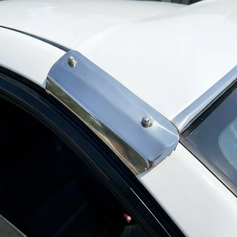 Jaguar Vanden Plas Sunvisor Mounting Bracket Kit (1988 - 2009) - 1