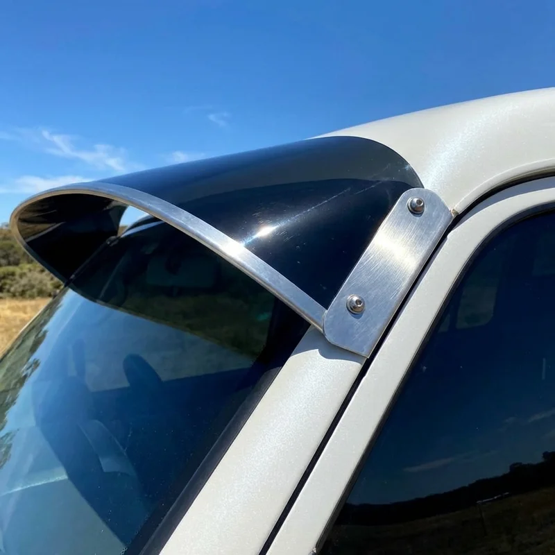 Visera de Parabrisas Acrílica Sólida para Jaguar XFR S (2013 - 2015) - 1