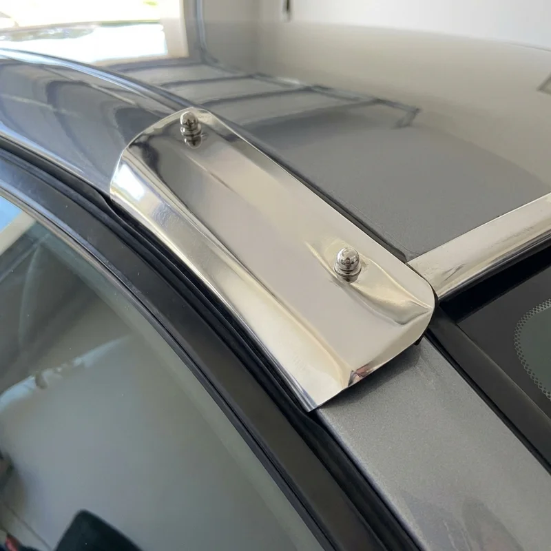 Jaguar XJ12 Sunvisor Mounting Bracket Kit (1975 - 1996) - 1