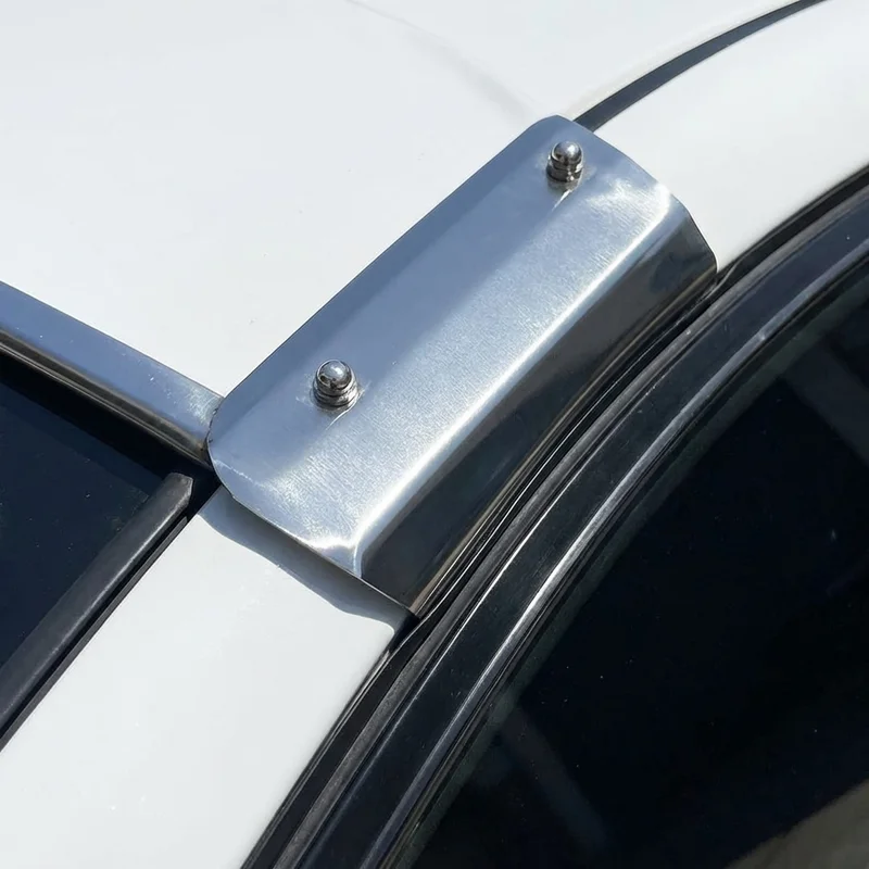 Jaguar XJ6 Sunvisor Mounting Bracket Kit (1975 - 1997) - 1