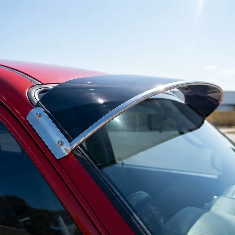 Jeep Cherokee Solid Acrylic Windscreen Sunvisor (1974 - 2023) - 1