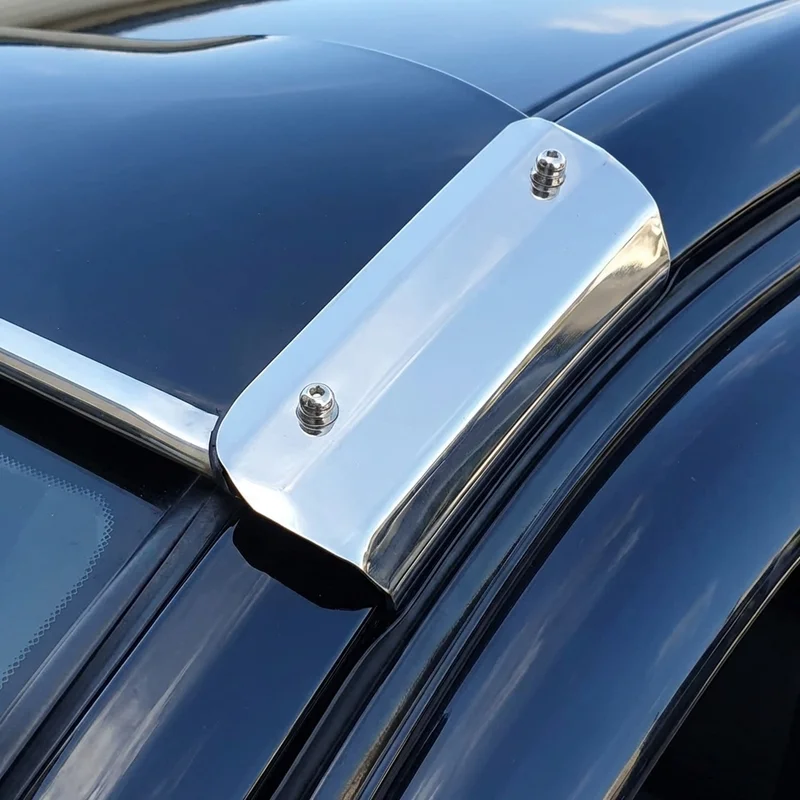 Jeep CJ6 Sunvisor Mounting Bracket Kit (1969 - 1975) - 1